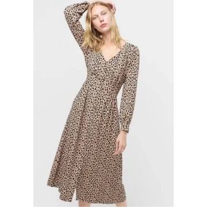 NWT Jcrew Cheetah Dress